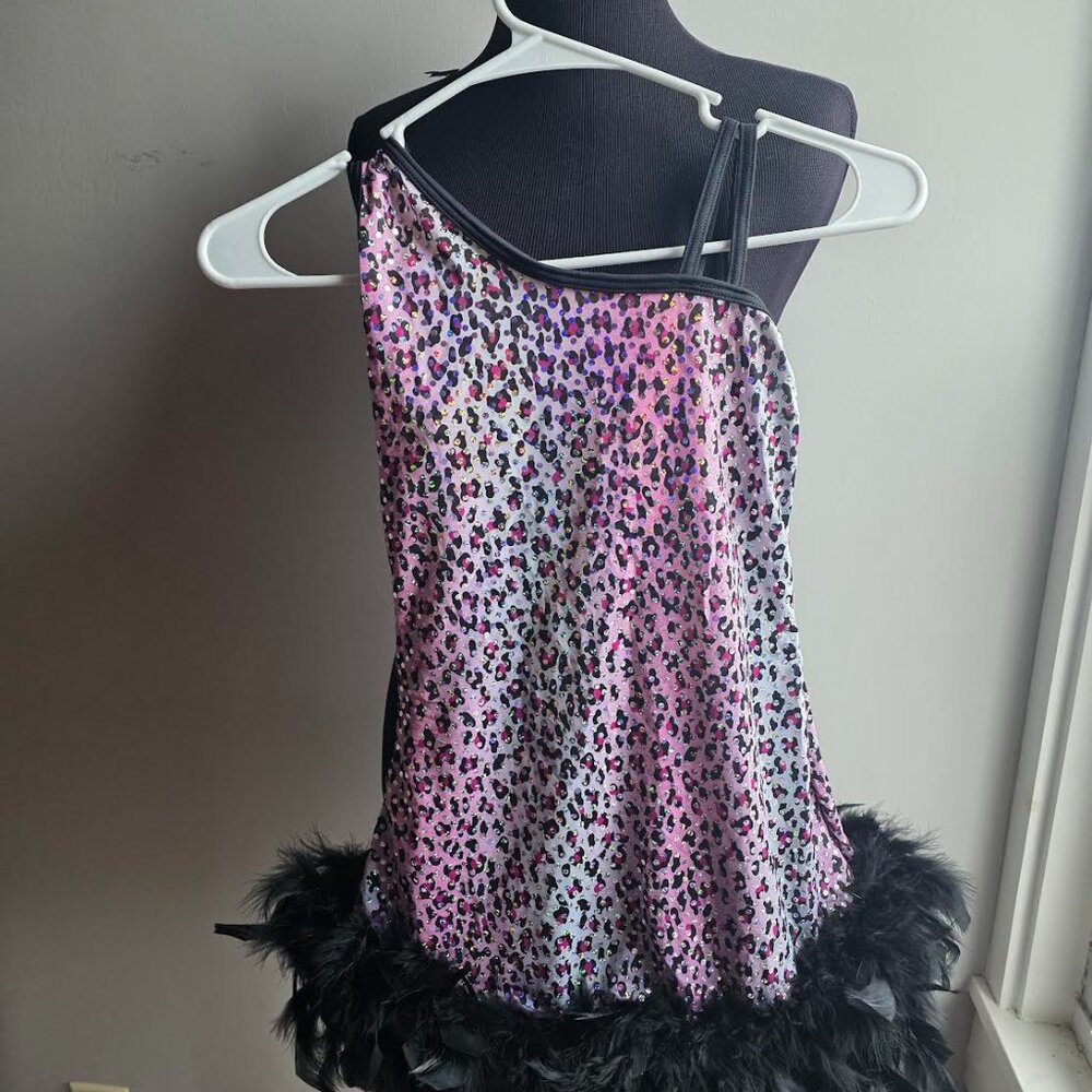 Cheetah print dance dress/costume